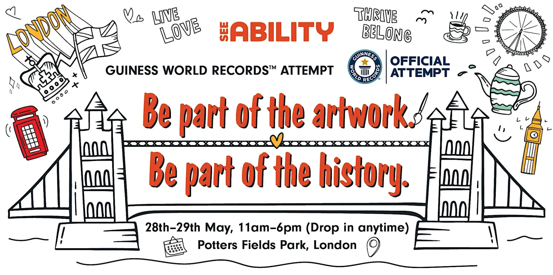 Join SeeAbility's GUINNESS WORLD RECORDS™ attempt!
